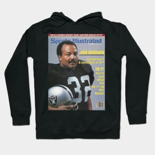 Jim Brown Raiders Return SI Cover Hoodie